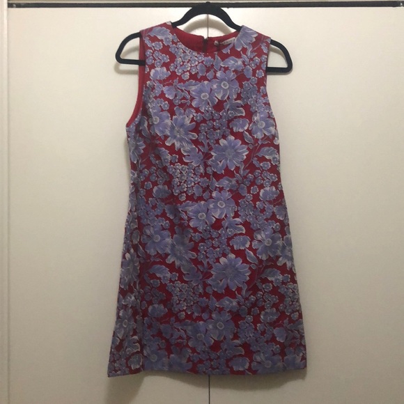 alice + olivia Coley Floral Sleeveless Dress - Picture 5 of 7